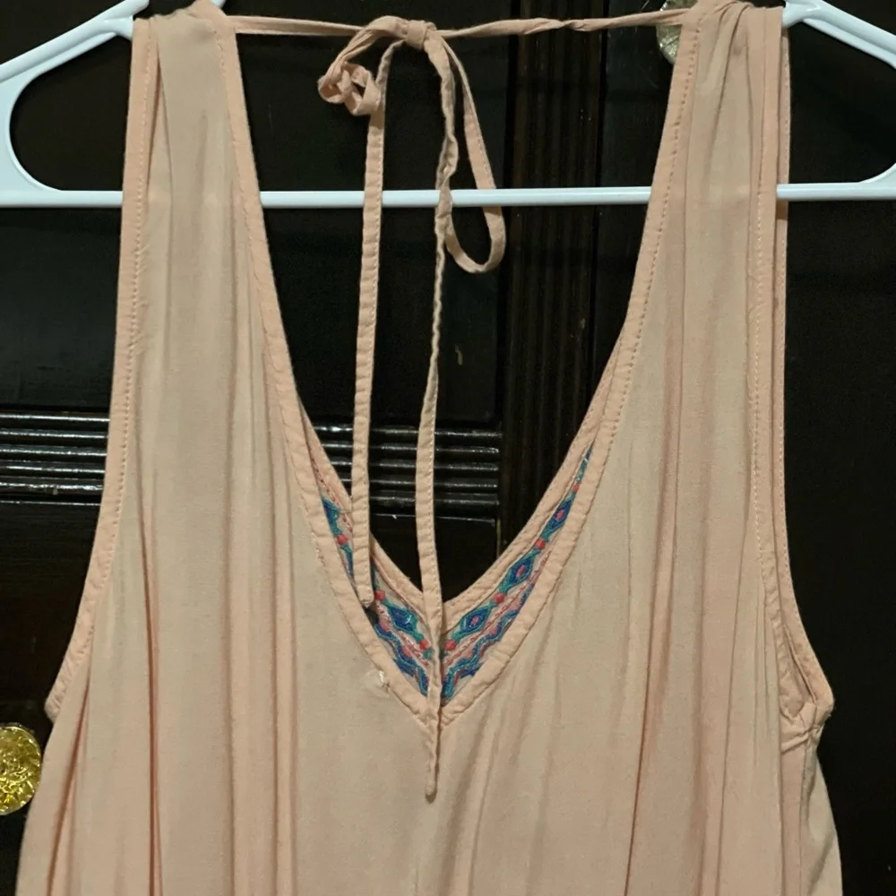 Papaya pink/coral dress - Picture 7 of 7